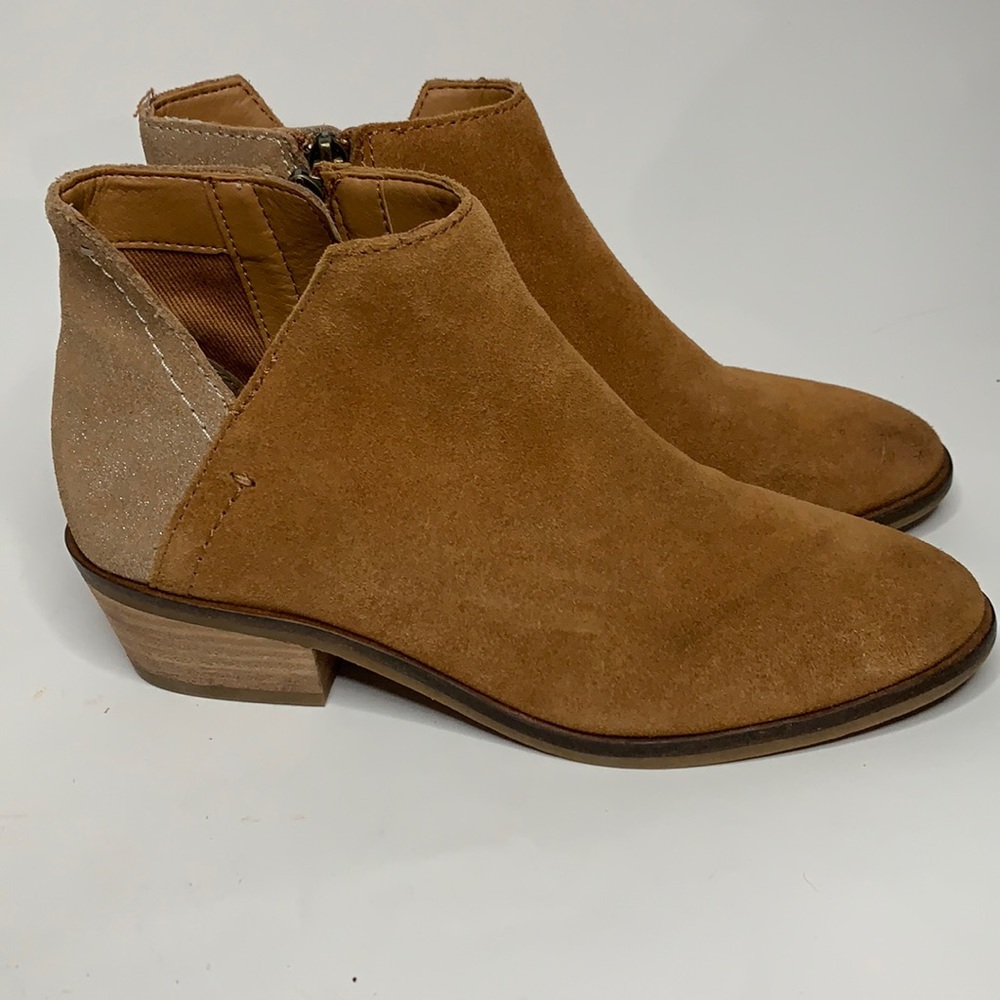 Frye and Co Caden colorblock booties SZ.7 boots